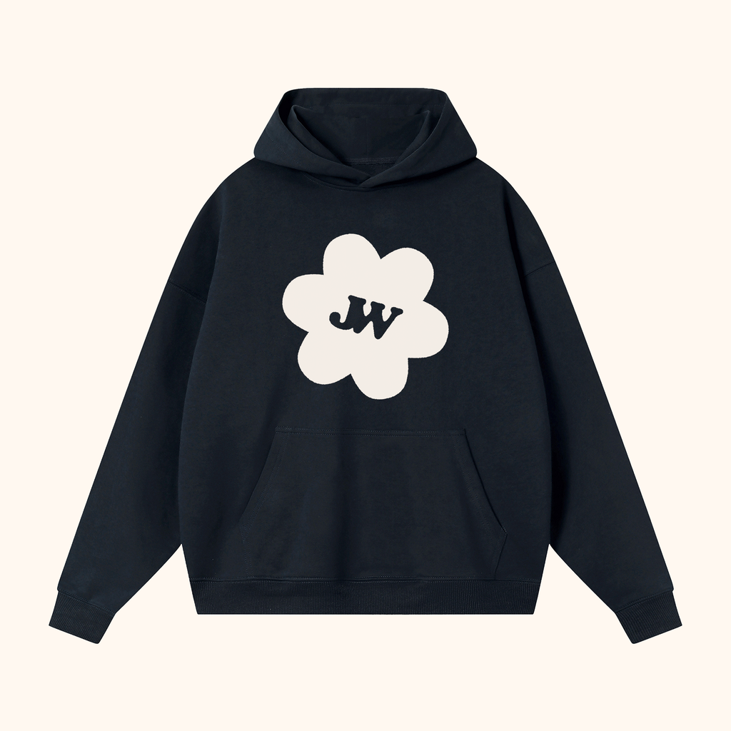 Bloom hoodie. Navy.