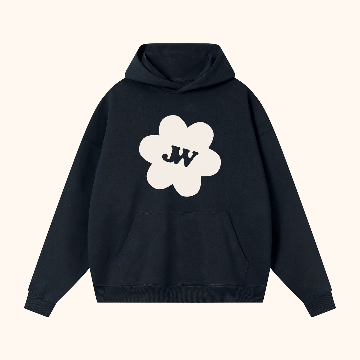 Bloom hoodie. Navy.