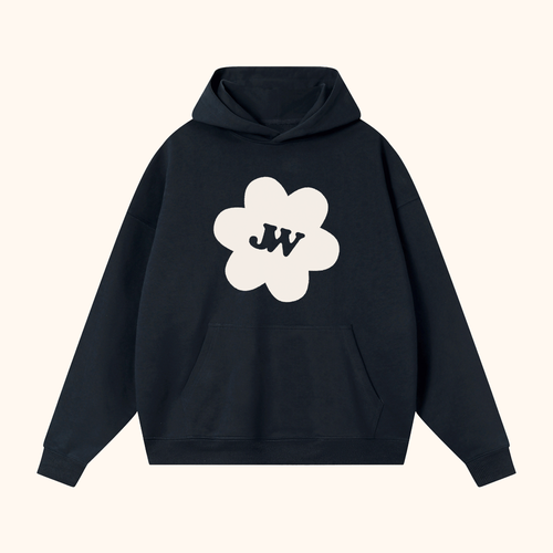 Bloom hoodie. Navy.